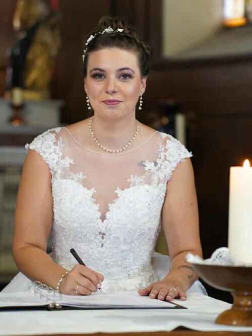Maquillage de mariée – Jour J