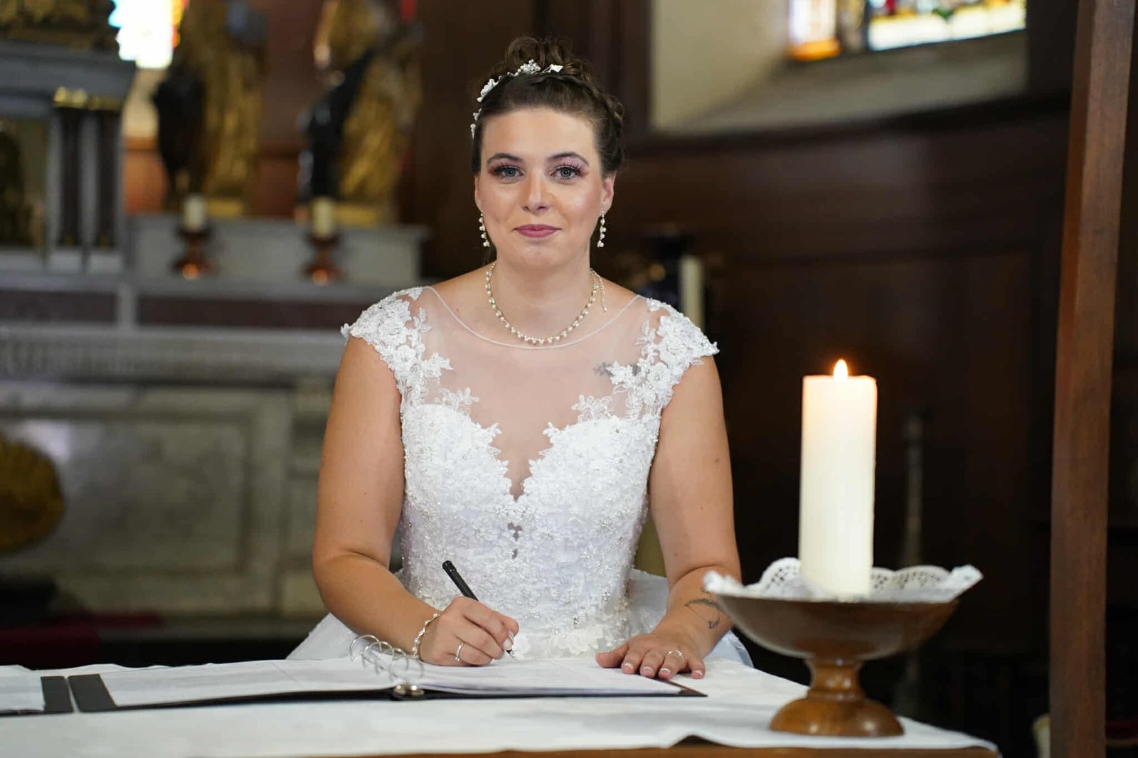 Maquillage de mariée - Jour J